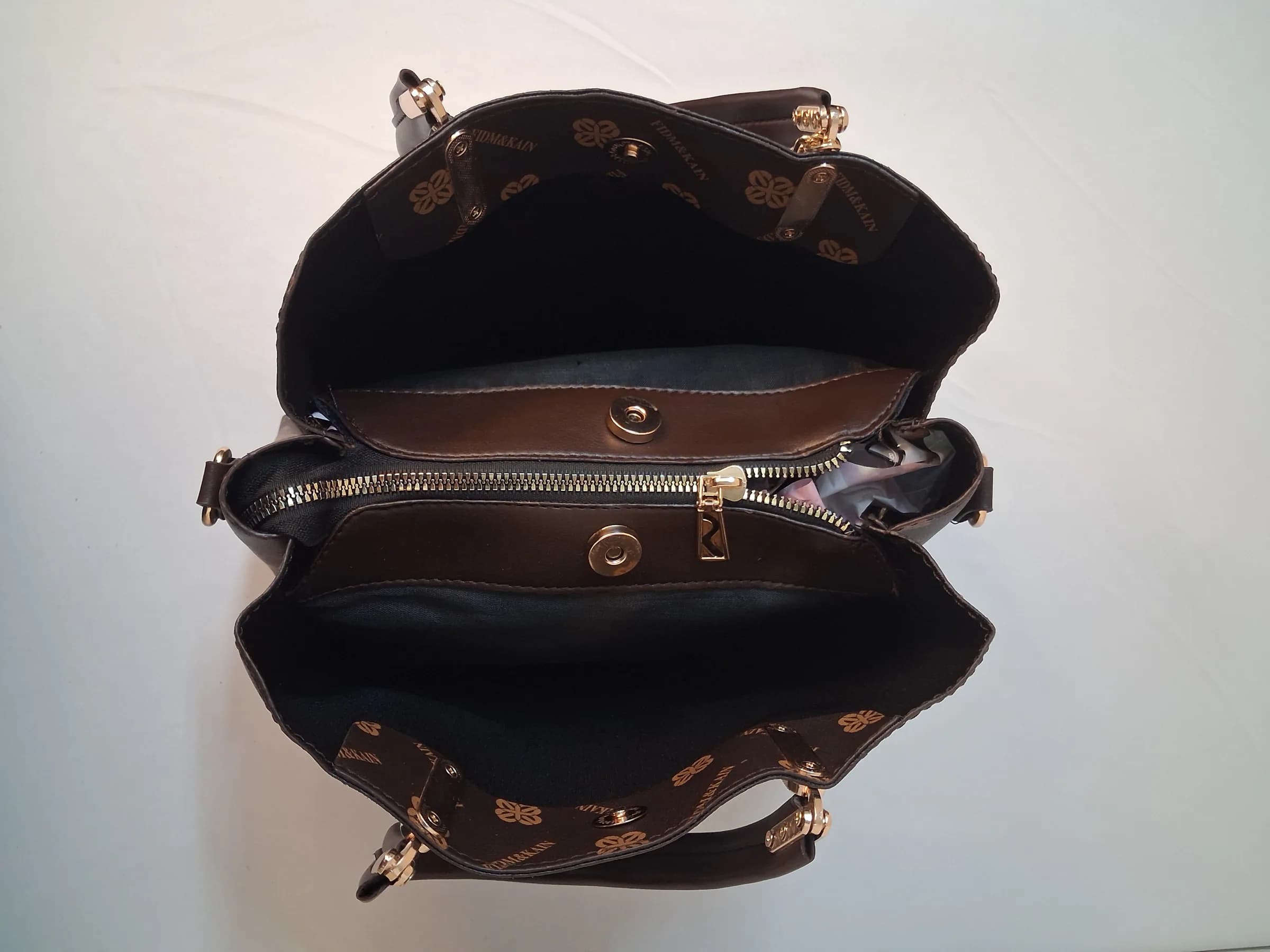 Boston Luxe PU Leather Shoulder & Crossbody Bag for Women view 4 - Bags - Avorie