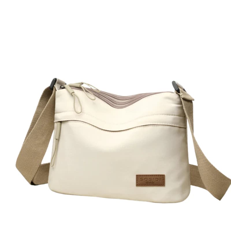 Elevated Twill Crossbody Bag - Bags - Avorie