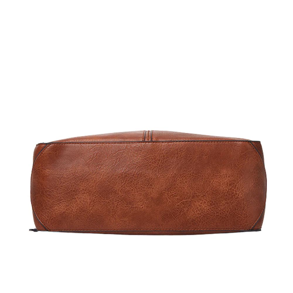 European Retro Shoulder Crossbody Tote Bag view 3 - Bags - Avorie